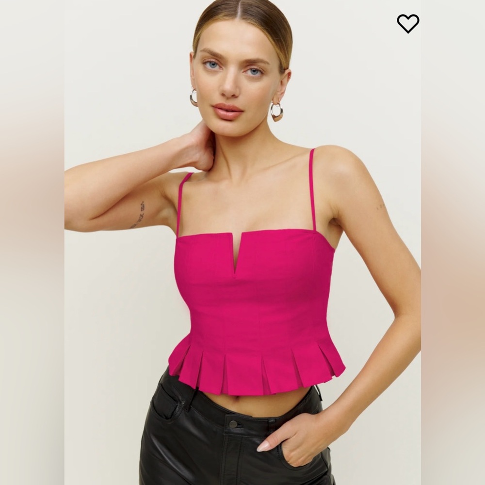 Reformation Shia Top NWT